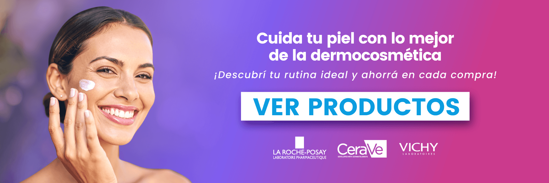 Banner promocional Docwell - Productos de dermatología