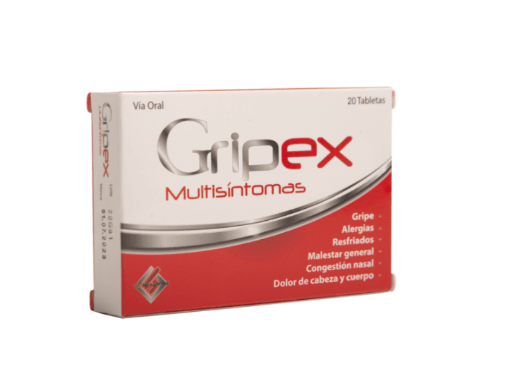 GRIPEX MULTISINTOMAS TAB X20