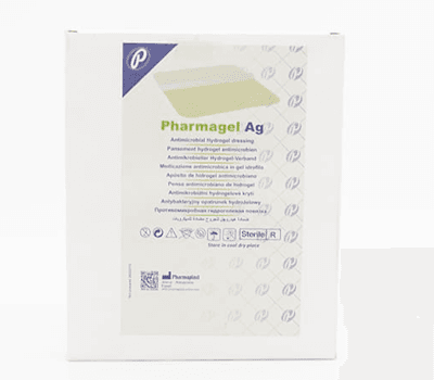 PHARMAGEL PARCHE CON PLATA 10 X 10 CM
